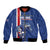 Cape Verde Football Custom Bomber Jacket Pride Of The Islands - Wonder Print Shop