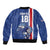 Cape Verde Football Custom Bomber Jacket Pride Of The Islands - Wonder Print Shop