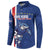 Cape Verde Football Custom Button Sweatshirt Pride Of The Islands - Wonder Print Shop
