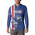 Cape Verde Football Custom Button Sweatshirt Pride Of The Islands - Wonder Print Shop