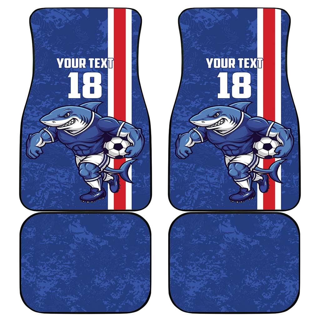 Cape Verde Football Custom Car Mats Pride Of The Islands - Wonder Print Shop