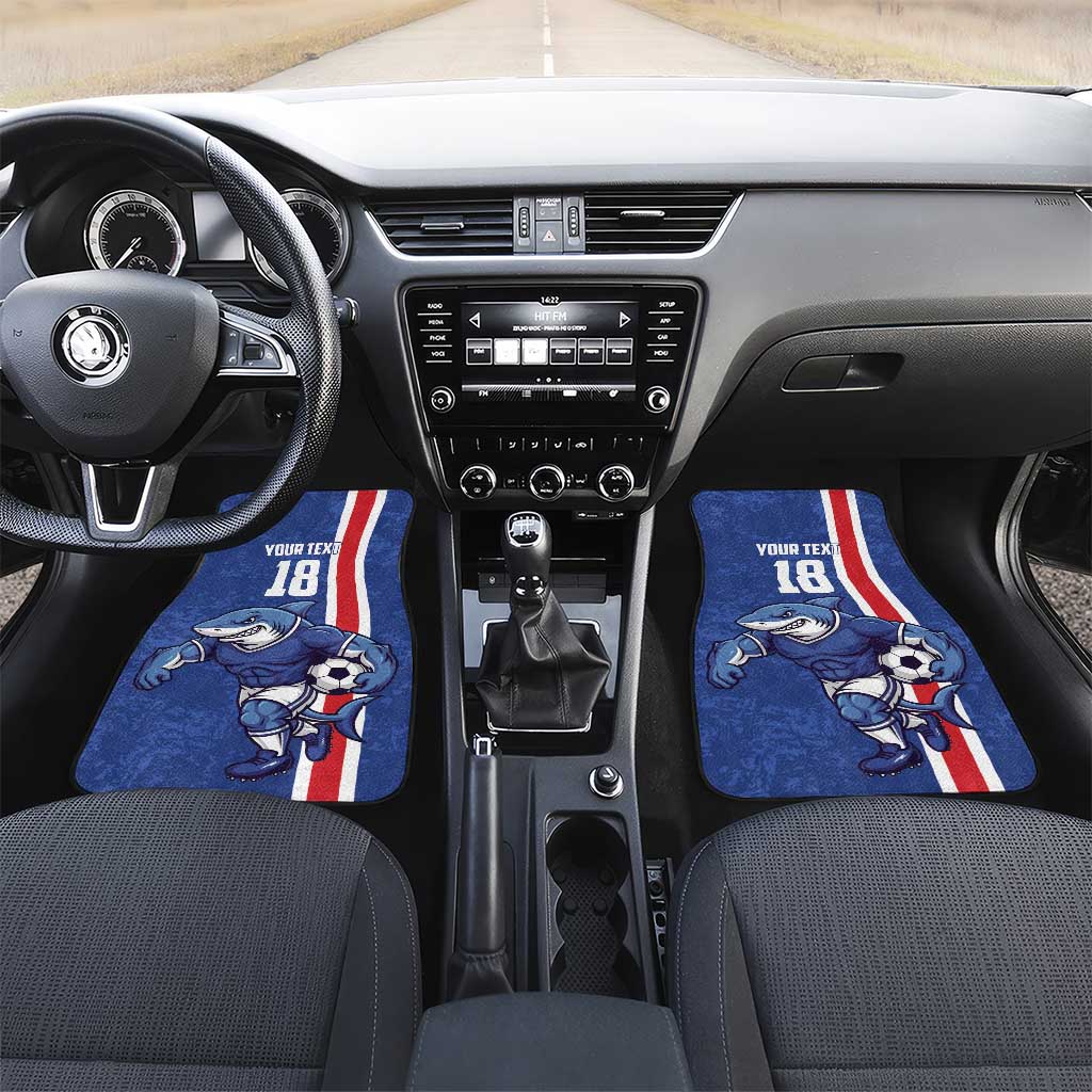 Cape Verde Football Custom Car Mats Pride Of The Islands - Wonder Print Shop