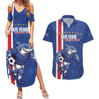 Cape Verde Football Custom Couples Matching Summer Maxi Dress and Hawaiian Shirt Pride Of The Islands - Wonder Print Shop
