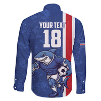 Cape Verde Football Custom Family Matching Long Sleeve Bodycon Dress and Hawaiian Shirt Pride Of The Islands - Wonder Print Shop