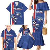 Cape Verde Football Custom Family Matching Mermaid Dress and Hawaiian Shirt Pride Of The Islands - Wonder Print Shop