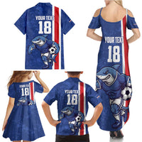 Cape Verde Football Custom Family Matching Summer Maxi Dress and Hawaiian Shirt Pride Of The Islands - Wonder Print Shop