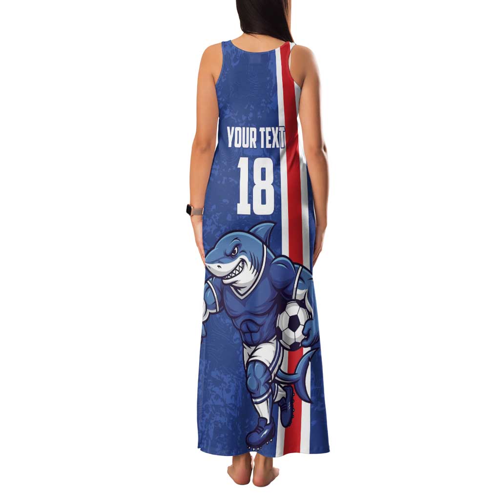 Cape Verde Football Custom Family Matching Tank Maxi Dress and Hawaiian Shirt Pride Of The Islands - Wonder Print Shop