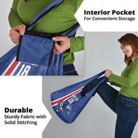 Cape Verde Football Custom Grocery Bag Pride Of The Islands - Wonder Print Shop