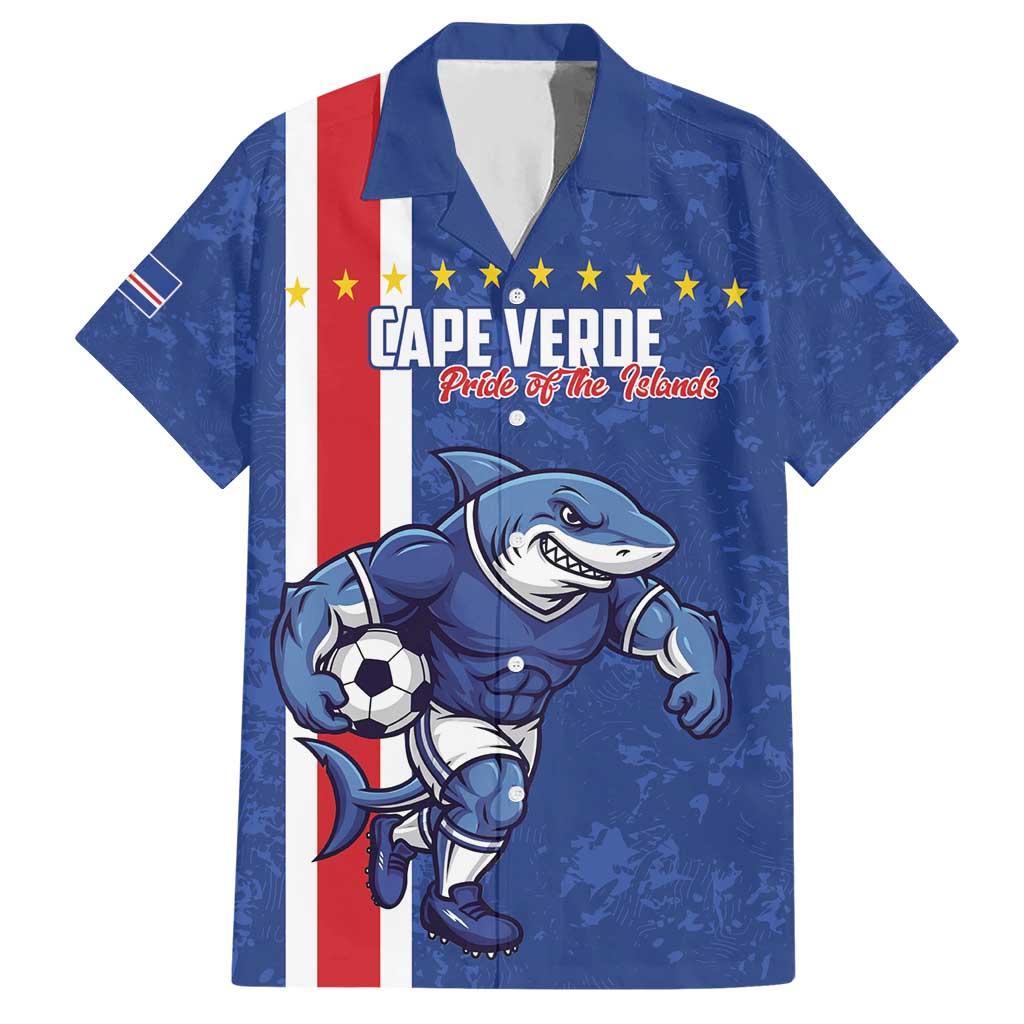 Cape Verde Football Custom Hawaiian Shirt Pride Of The Islands - Wonder Print Shop