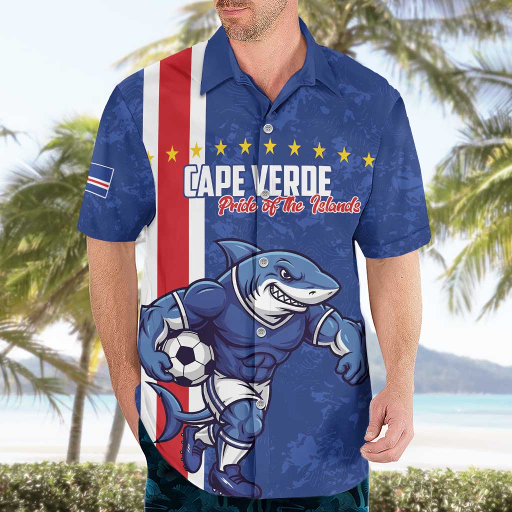 Cape Verde Football Custom Hawaiian Shirt Pride Of The Islands - Wonder Print Shop