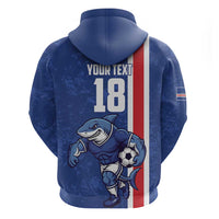 Cape Verde Football Custom Hoodie Pride Of The Islands - Wonder Print Shop