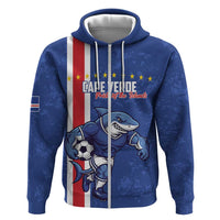 Cape Verde Football Custom Hoodie Pride Of The Islands - Wonder Print Shop