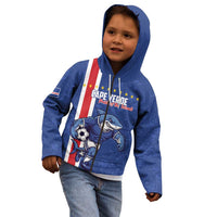 Cape Verde Football Custom Kid Hoodie Pride Of The Islands - Wonder Print Shop
