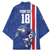 Cape Verde Football Custom Kimono Pride Of The Islands - Wonder Print Shop
