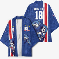 Cape Verde Football Custom Kimono Pride Of The Islands - Wonder Print Shop