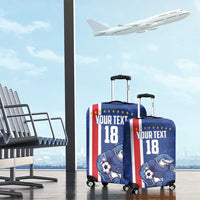Cape Verde Football Custom Luggage Cover Pride Of The Islands - Wonder Print Shop