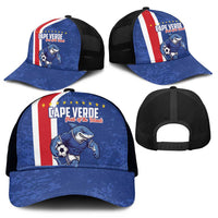Cape Verde Football Mesh Trucker Cap Pride Of The Islands - Wonder Print Shop