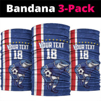 Cape Verde Football Custom Neck Gaiter Pride Of The Islands - Wonder Print Shop