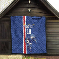Cape Verde Football Custom Quilt Pride Of The Islands - Wonder Print Shop