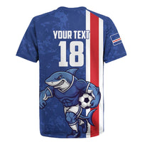 Cape Verde Football Custom Rugby Jersey Pride Of The Islands - Wonder Print Shop