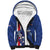 Cape Verde Football Custom Sherpa Hoodie Pride Of The Islands - Wonder Print Shop