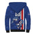 Cape Verde Football Custom Sherpa Hoodie Pride Of The Islands - Wonder Print Shop