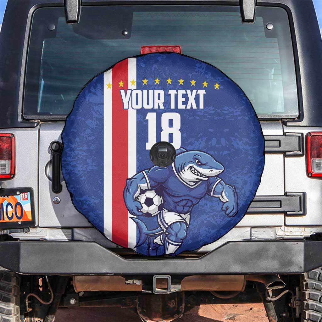 Cape Verde Football Custom Spare Tire Cover Pride Of The Islands - Wonder Print Shop