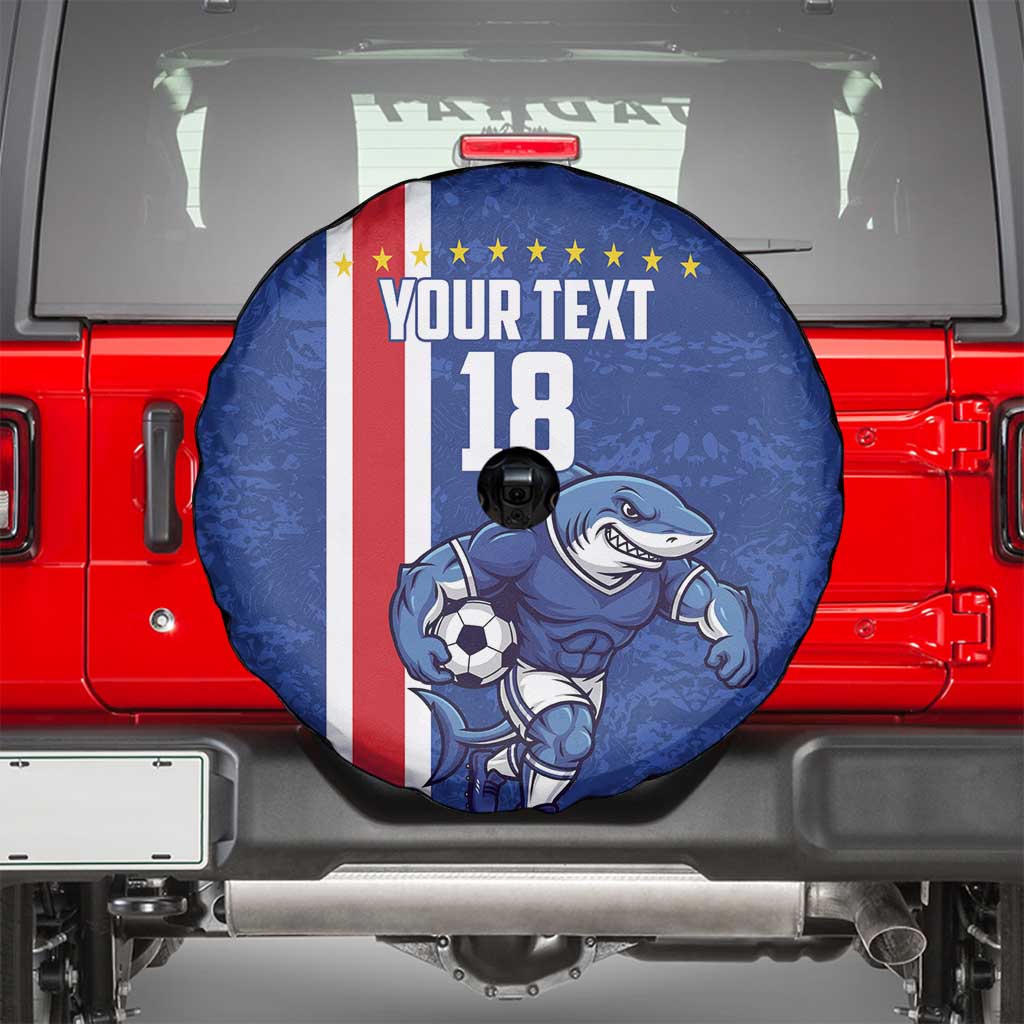 Cape Verde Football Custom Spare Tire Cover Pride Of The Islands - Wonder Print Shop