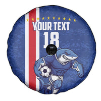 Cape Verde Football Custom Spare Tire Cover Pride Of The Islands - Wonder Print Shop