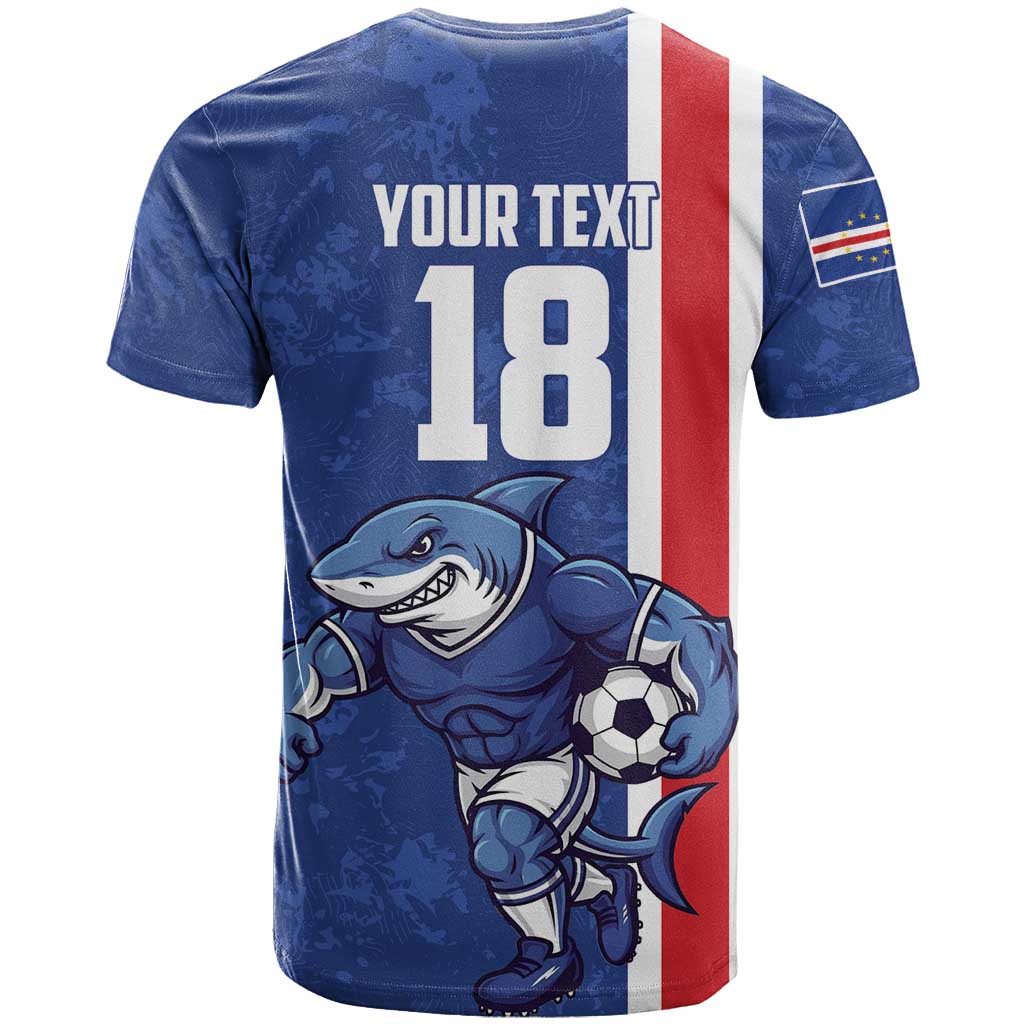Cape Verde Football Custom T Shirt Pride Of The Islands - Wonder Print Shop