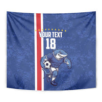 Cape Verde Football Custom Tapestry Pride Of The Islands - Wonder Print Shop