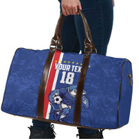 Cape Verde Football Custom Travel Bag Pride Of The Islands - Wonder Print Shop