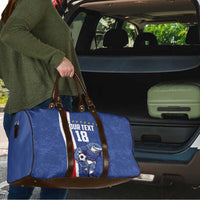 Cape Verde Football Custom Travel Bag Pride Of The Islands - Wonder Print Shop