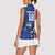 Cape Verde Football Custom Women Sleeveless Polo Shirt Pride Of The Islands - Wonder Print Shop