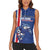 Cape Verde Football Custom Women Sleeveless Polo Shirt Pride Of The Islands - Wonder Print Shop