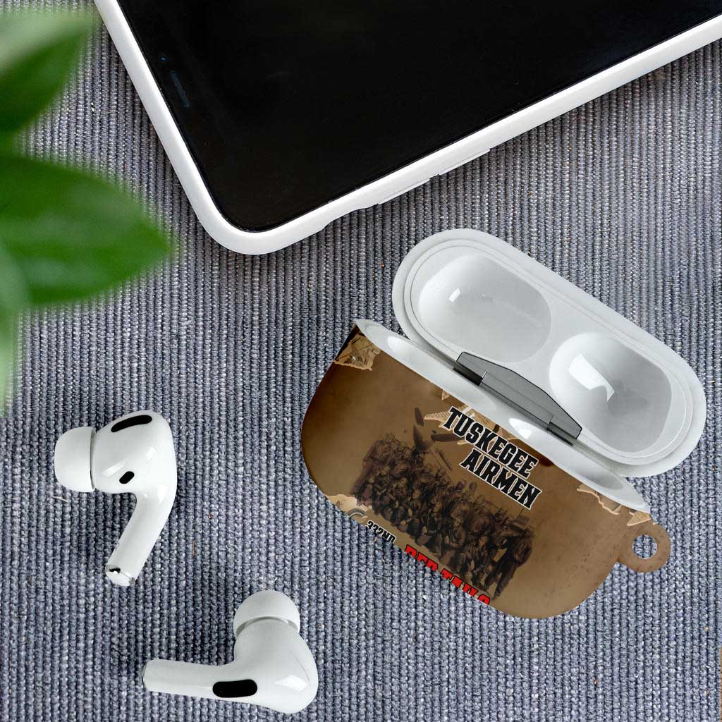 Tuskegee Airmen Tribute AirPods Case Black History Air Force - Wonder Print Shop