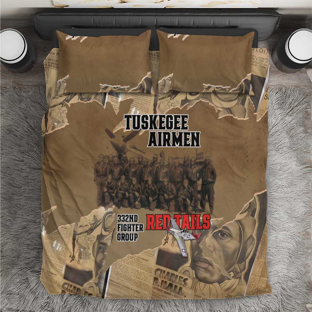 Tuskegee Airmen Tribute Bedding Set Black History Air Force - Wonder Print Shop