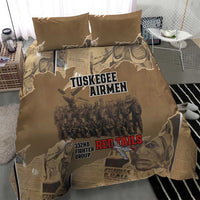 Tuskegee Airmen Tribute Bedding Set Black History Air Force - Wonder Print Shop