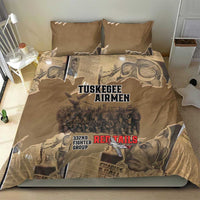 Tuskegee Airmen Tribute Bedding Set Black History Air Force - Wonder Print Shop