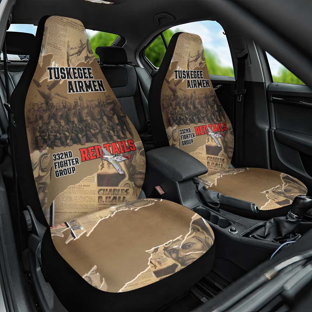 Tuskegee Airmen Tribute Car Seat Cover Black History Air Force - Wonder Print Shop