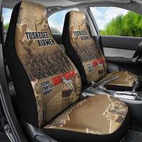 Tuskegee Airmen Tribute Car Seat Cover Black History Air Force LT18