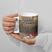 Tuskegee Airmen Tribute Ceramic Mug Black History Air Force - Wonder Print Shop