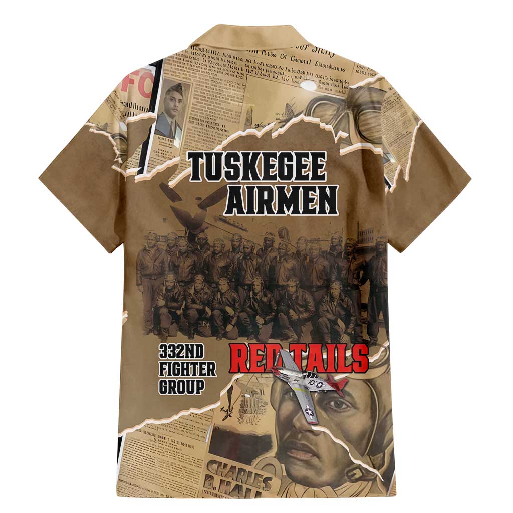 Tuskegee Airmen Tribute Family Matching Mermaid Dress and Hawaiian Shirt Black History Air Force - Wonder Print Shop