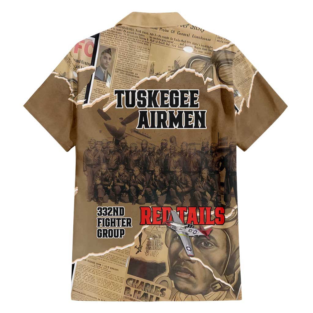 Tuskegee Airmen Tribute Family Matching Puletasi and Hawaiian Shirt Black History Air Force - Wonder Print Shop
