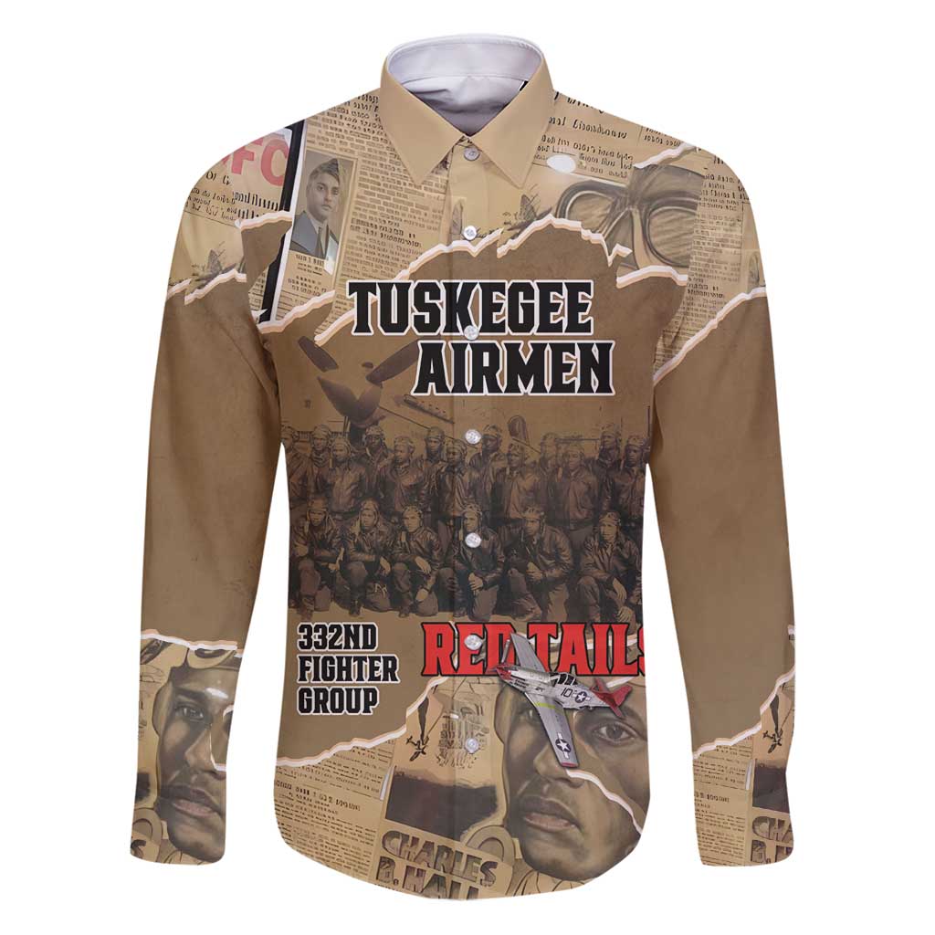 Tuskegee Airmen Tribute Family Matching Puletasi and Hawaiian Shirt Black History Air Force - Wonder Print Shop