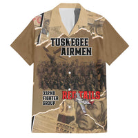 Tuskegee Airmen Tribute Hawaiian Shirt Black History Air Force LT18