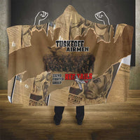 Tuskegee Airmen Tribute Hooded Blanket Black History Air Force - Wonder Print Shop