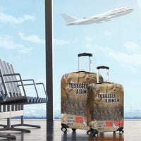Tuskegee Airmen Tribute Luggage Cover Black History Air Force LT18