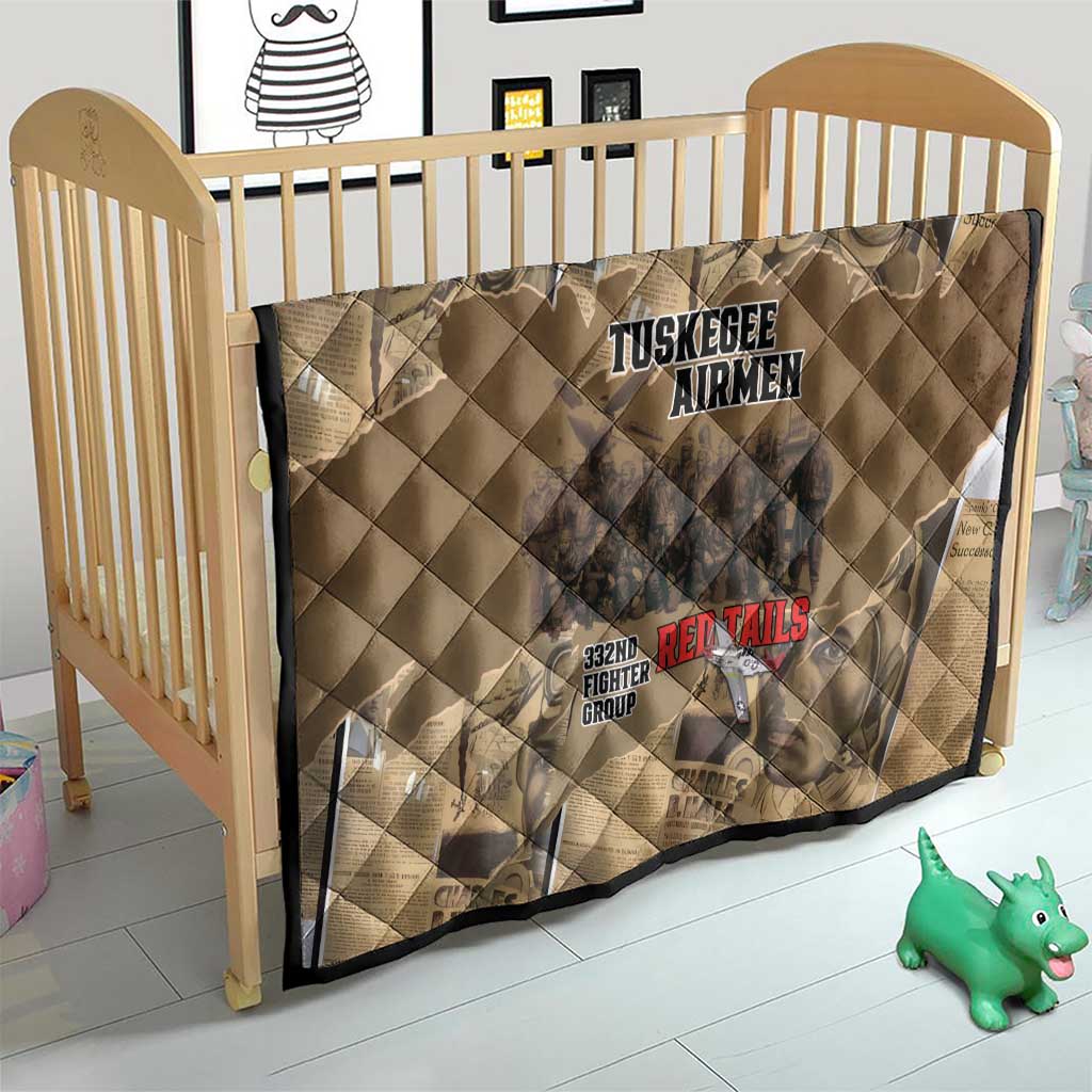 Tuskegee Airmen Tribute Quilt Black History Air Force - Wonder Print Shop