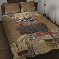Tuskegee Airmen Tribute Quilt Bed Set Black History Air Force - Wonder Print Shop